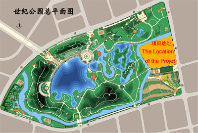 ͹԰ƽͼPlan of Century Park
